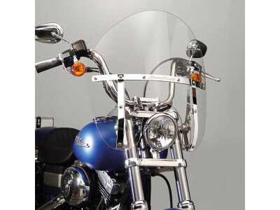 SwitchBlade Chopped Quick Release Windshield Height: 23,1", Width: 22,4" Clear