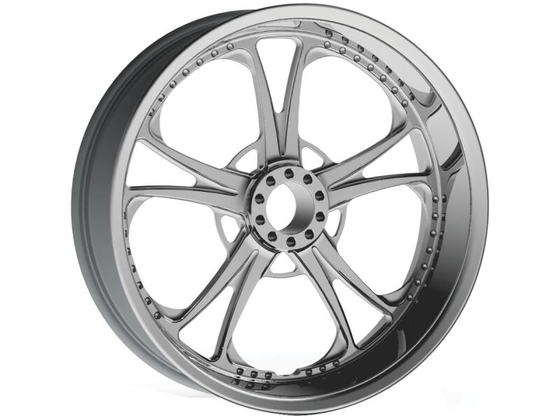 T-5 Billet Wheels Chrome 21" 3,50"