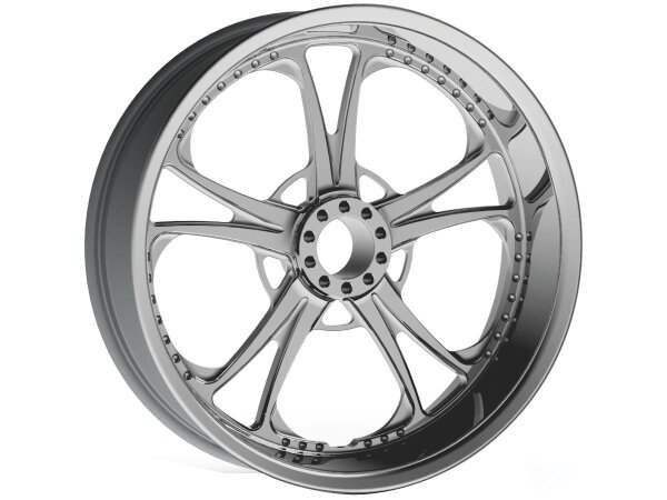 T-5 Billet Wheels Chrome 21" 3,50"