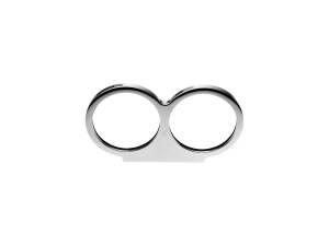 3 3/8" OEM Tacho / Speedo Dual Gauge Top Clamp...