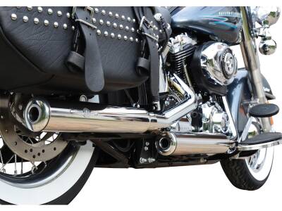 Gun Smooth Slip On Mufflers Donut End Cap Polished Polished