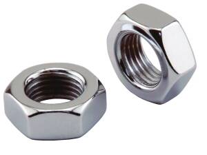 Jam Nut Pack Chrome 3/8"-24 UNF
