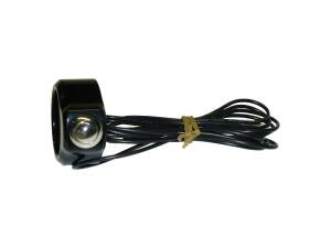 Switch Housing Single button Black 1"