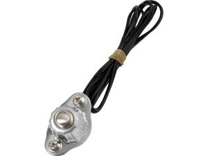 Deluxe Switch Housing Single button Chrome Satin