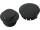 Screw In Pop-Up Gas Cap Set/Single Cap Vented and non-Vented set Black