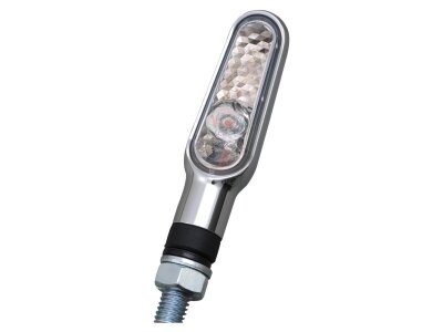 D-Light LED Turn Signal Chrome Clear LED