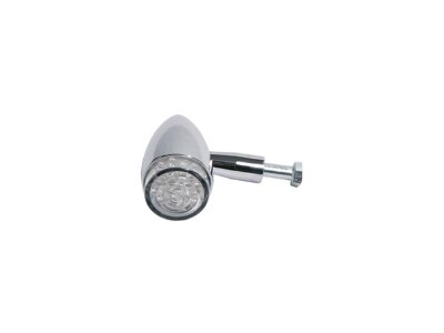 Bullet LED Foglight Aluminium Polished Clear LED