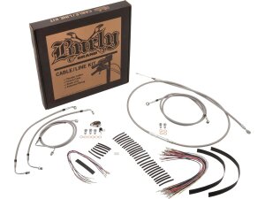 18" Gorilla Bar Cable Kit Stainless Steel Clear...
