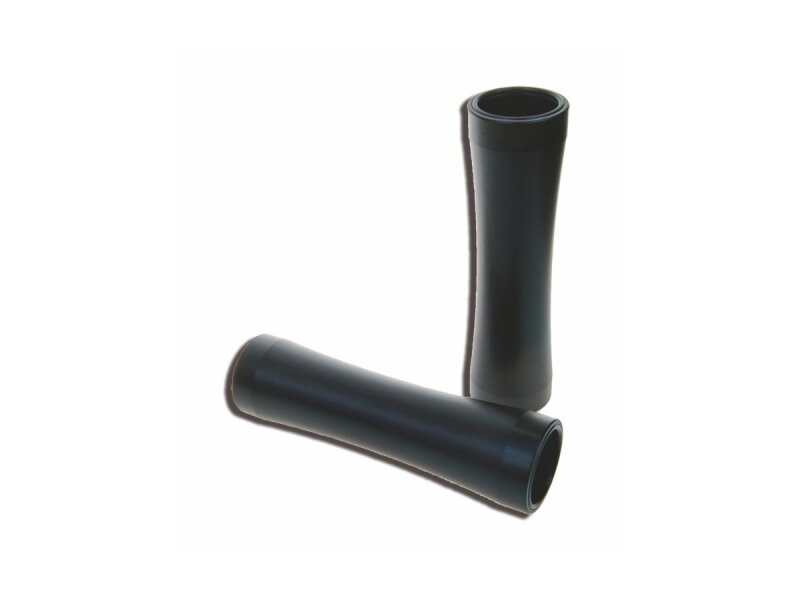 Curved Upper Fork Cover Black Powder Coated Satin