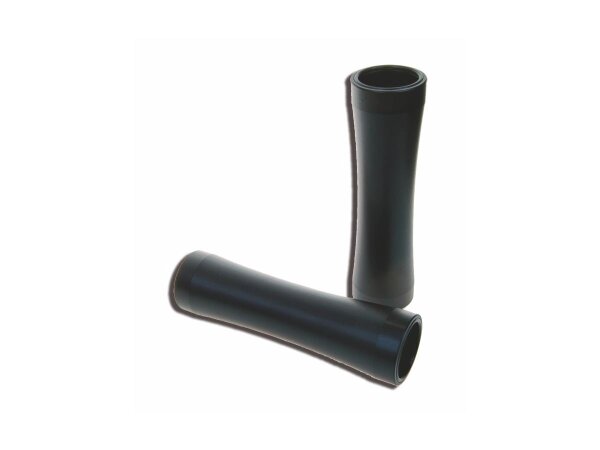 Curved Upper Fork Cover Black Powder Coated Satin