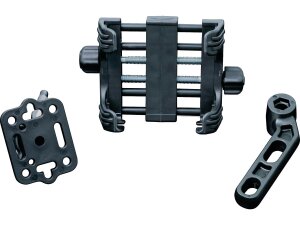 Tech-Connect Kit for Perch Mount with Large Cradle and Black Mounting Bracket Tech-Connect Kit for Perch Mount with Large Cradle