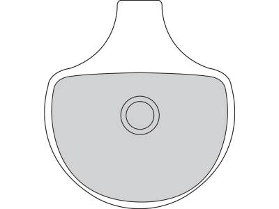 Organic Replacement Brake Pads Organic Front