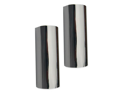 Forktube Sleeve, Aluminum, For 49mm Fork Tubes, Polished Fork Tube Sleeve Polished