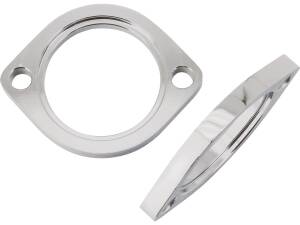 Exhaust Flange and Retaining Ring Kit Chrome