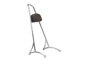 Tall Sissy Bar with Pad Chrome