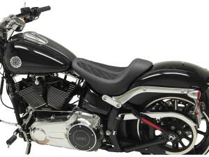 Fred Kodlin Signature Series Solo Seat Black Alcantara Leather