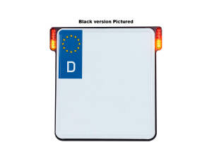 ALL-IN-ONE License Plate Base Plate Turn Signal/Brake...