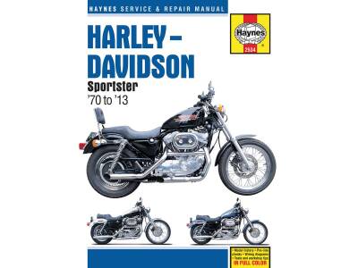 Service & Repair Manual For Sportsters XL, XLH, XLCH, XLS and XLX with 883/1000/1100 and 1200 engines (70-13)