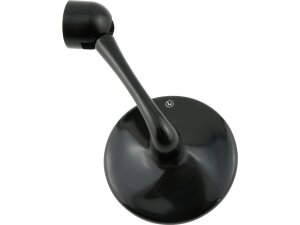 Classic Bar End Mirror 150 mm stem Black, Anodized