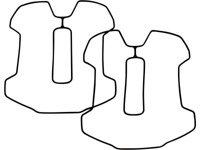 Rocker Box to Cylinder Head Gasket Pack 5