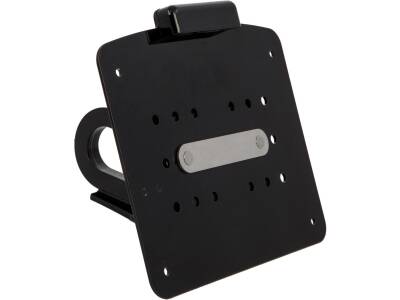 Short License Plate Side Mount Kit for Softail M8 Short, Swiss specification Black Anodized