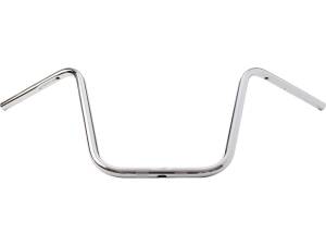 400 Ape Hanger Handlebar Dimpled 3-Hole Chrome 1" Throttle Cables