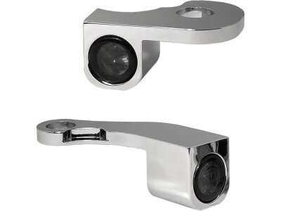 NANO Series LED Turn Signals Chrome Smoke LED