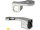 NANO Series LED Turn Signals/Position Light Chrome Smoke LED