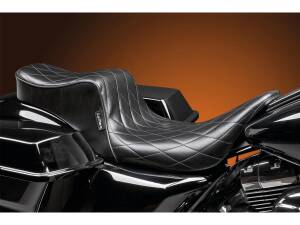 Cherokee Seat Diamond Stitch Black Vinyl