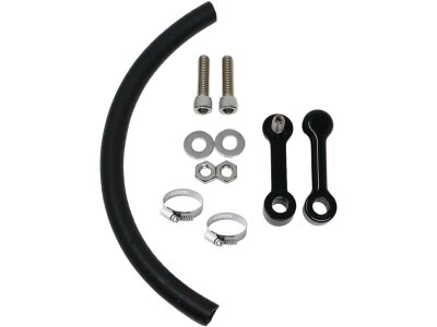 Billet Aluminum Tank Lift Kit 2,5" Lift for Softail Black Powder Coated