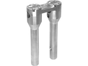 8" Clubstyle Straight Risers With Silver Clamp...