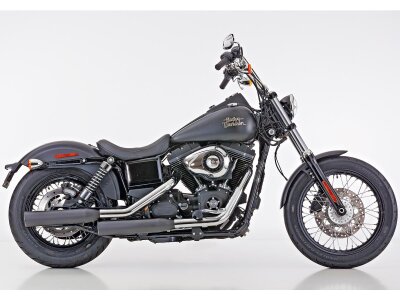 Performance Slip-On Muffler For Dyna Black Powder Coated