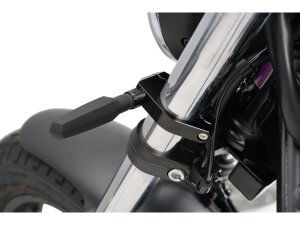 Turn Signal Fork Clamp Set 39mm Fork Mount Black