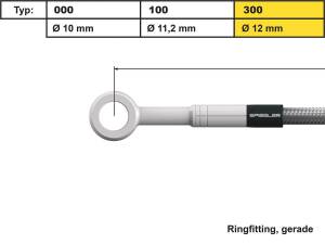 12 mm, Vario Line Banjo Fitting Type 300, Straight...