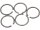 Crank Sprocket Shaft Bearing Shim size .1205-.1195 Pack 5
