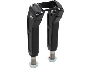 Clubstyle Riser Kit Height: 7", For 1" Handlebar, Digital Instrument Black Satin