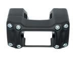 Clubstyle Riser Kit Height: 7", For 1" Handlebar, Digital Instrument Black Satin