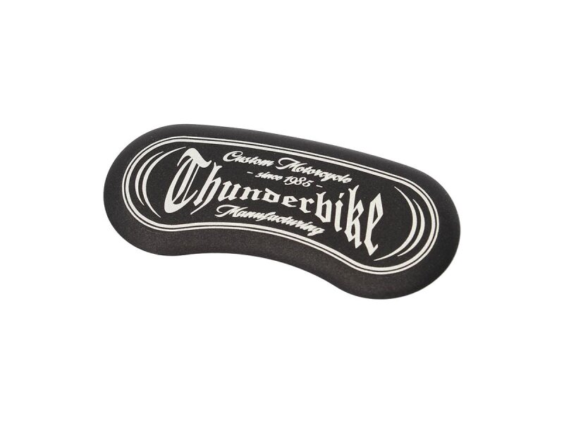 Brake Caliper Inserts Thunderbike Logo Black Anodized