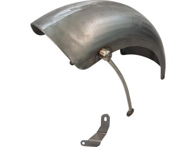 Round Bobber 200 Rear Fender for Indian Scout Raw Steel
