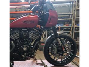 Front Fender for Indian Sport Chief Raw Steel