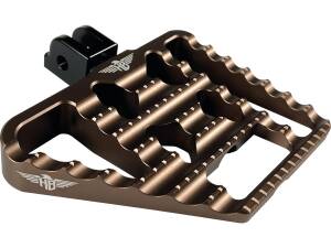 V1 Performance Passenger Mini Floorboards Bronze Anodized