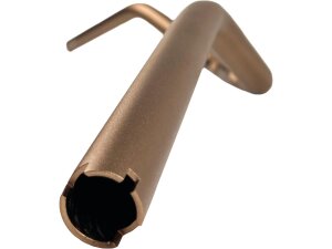 Performance Clubstyle Moto Mid Bar Aluminium Handlebar 3-Hole Bronze 1" Throttle By Wire