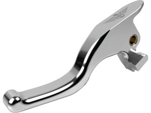 Performance 3-Finger Brake-and Clutch Lever Set Silver Anodized Cable Clutch