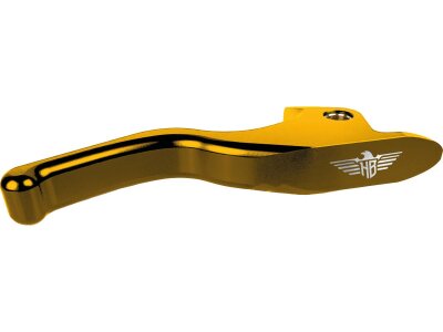 Performance 3-Finger Brake-and Clutch Lever Set Gold Anodized Cable Clutch