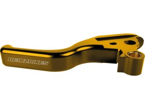 Performance 3-Finger Brake-and Clutch Lever Set Gold Anodized Cable Clutch