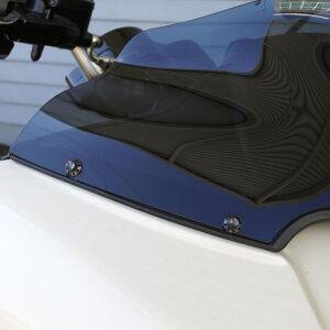 Arlen Ness, titanium 12-point windshield bolt kit. Black