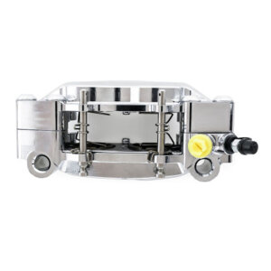 Accossato, 100mm PZ011 radial brake caliper. Right. Silver Universal fit for all 100mm sized radial caliper brackets and forks.