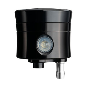 Accossato, brake fluid reservoir. 25cc. Black