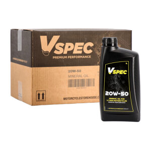 Vspec, 20W50 (mineral) motor oil. 1 liter bottle. |...