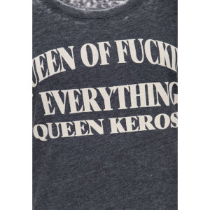 Queen Kerosin Queen of everything t-shirt anthracite Size XS